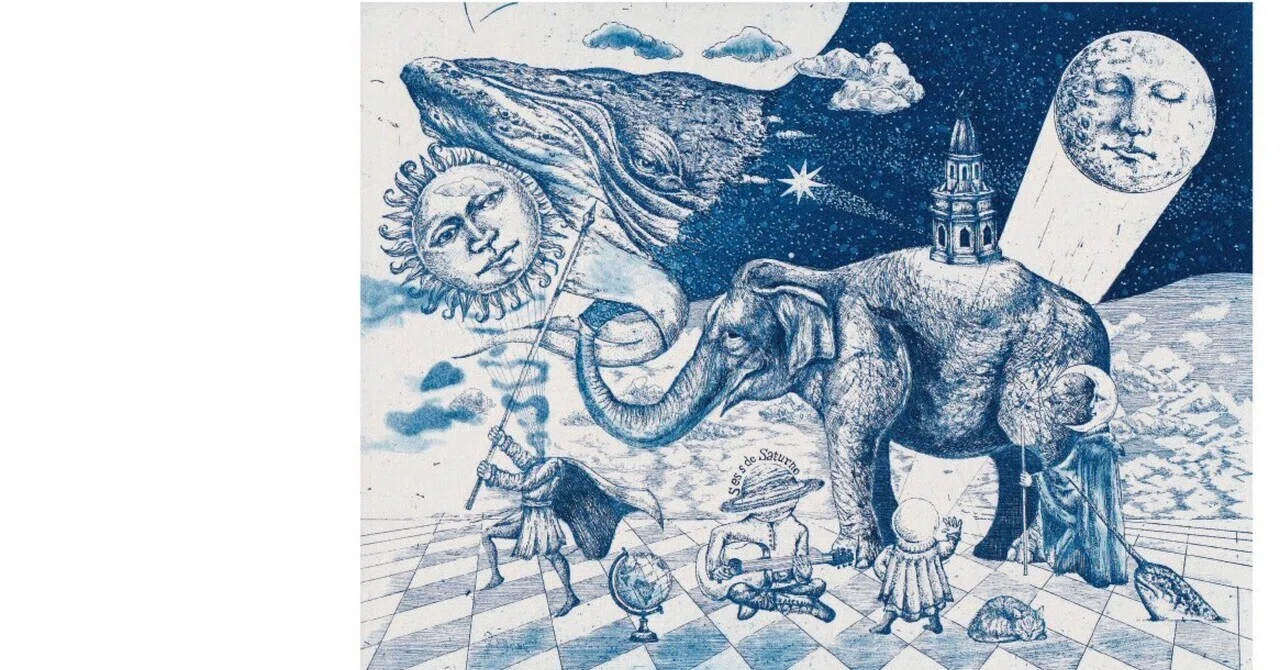青い宇宙からの手紙を受け取る― 三浦康太郎 銅版画展 ―｜月詠人🌙言葉