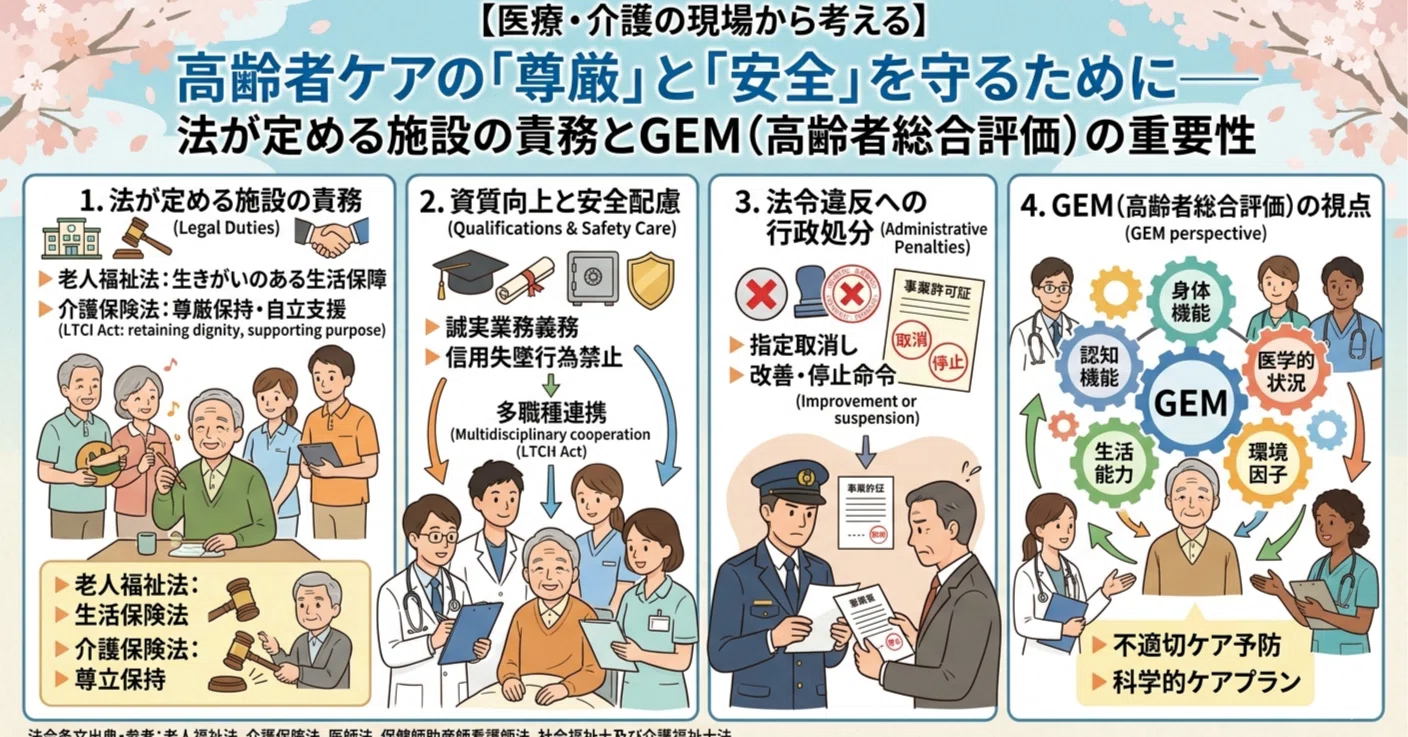 医療・介護の現場から考える】高齢者ケアの「尊厳」と「安全」を守る
