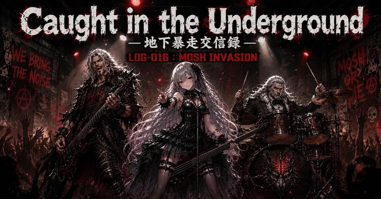 Big Four Anthrax】Caught in the Underground ― 地下暴走交信録
