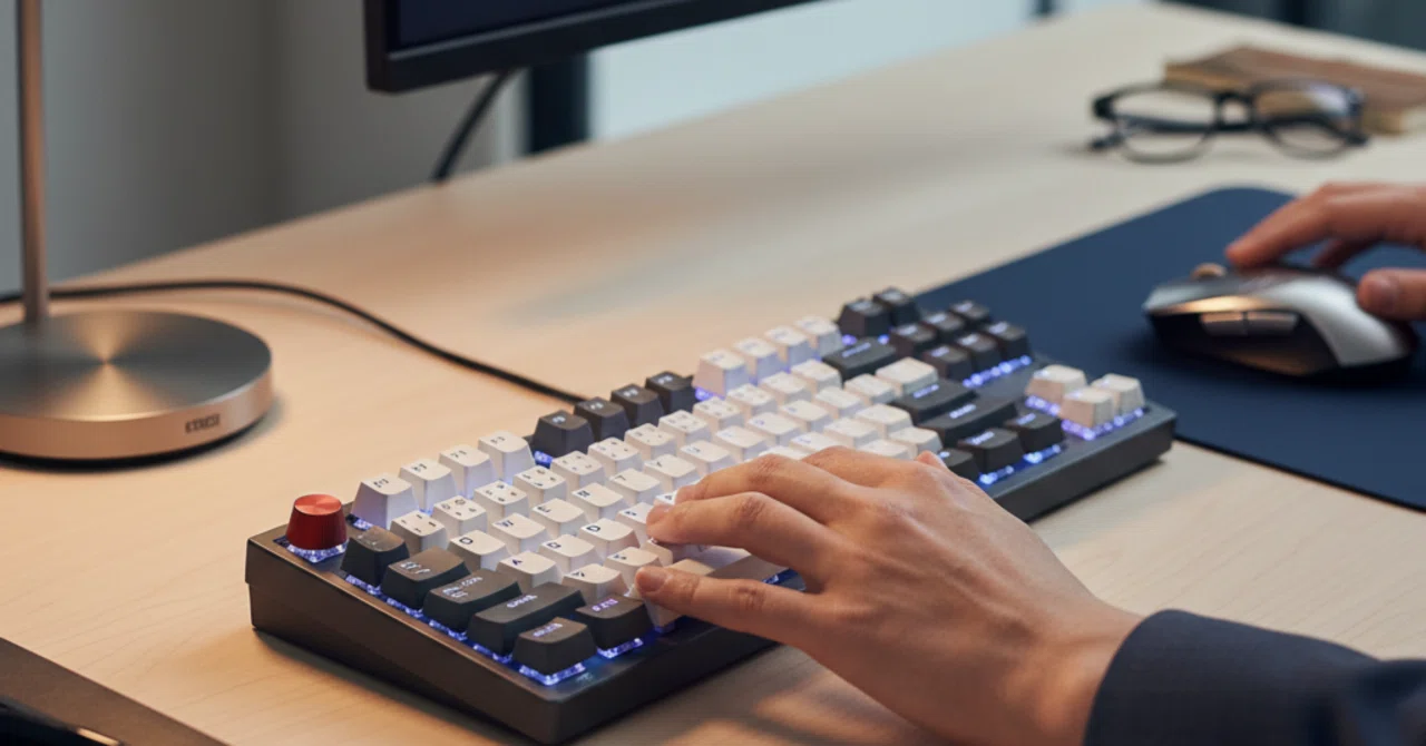 Klawiatura Keychron Q1 Max RGB Carbon Black Gateron Jupiter Banana Side-Print - pl