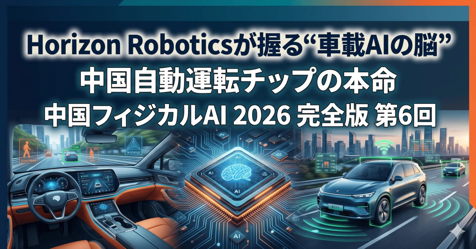 2-6.車を作らない会社が、中国自動運転の本命なのか？Horizon Robotics