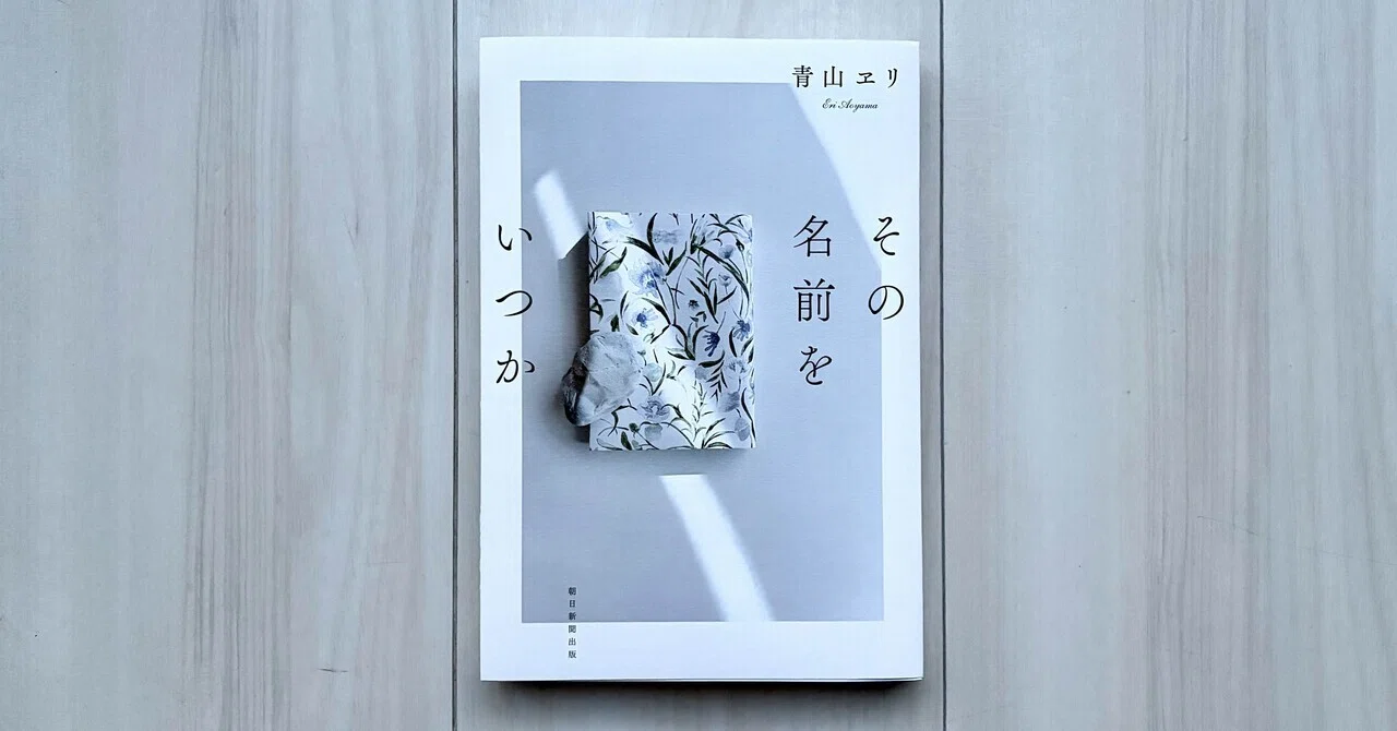 書影が公開されました【その名前をいつか】｜青山ヱリ