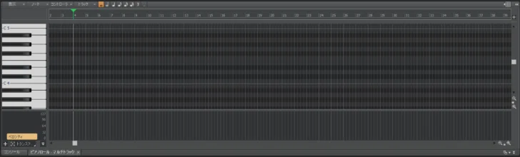 Cakewalk Midiを打ち込んでみる サンタ Note