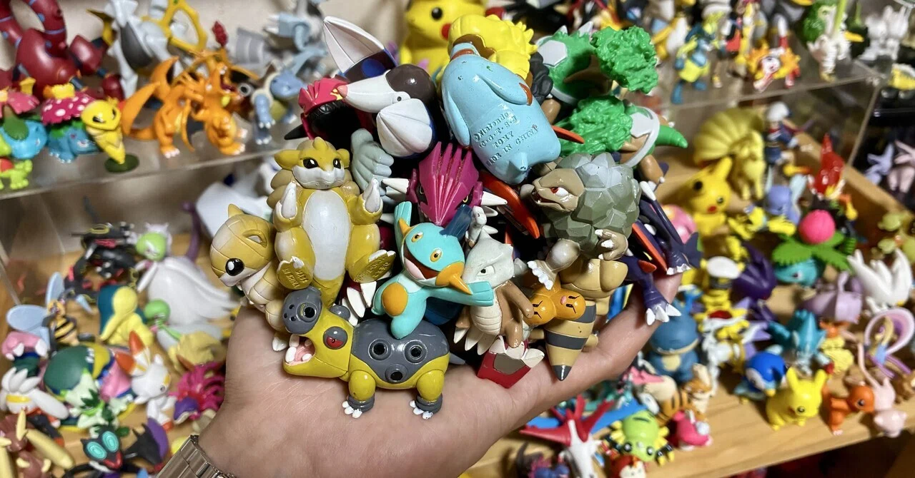 我が家のじめんタイプをまとめて紹介します【ポケモンフィギュア