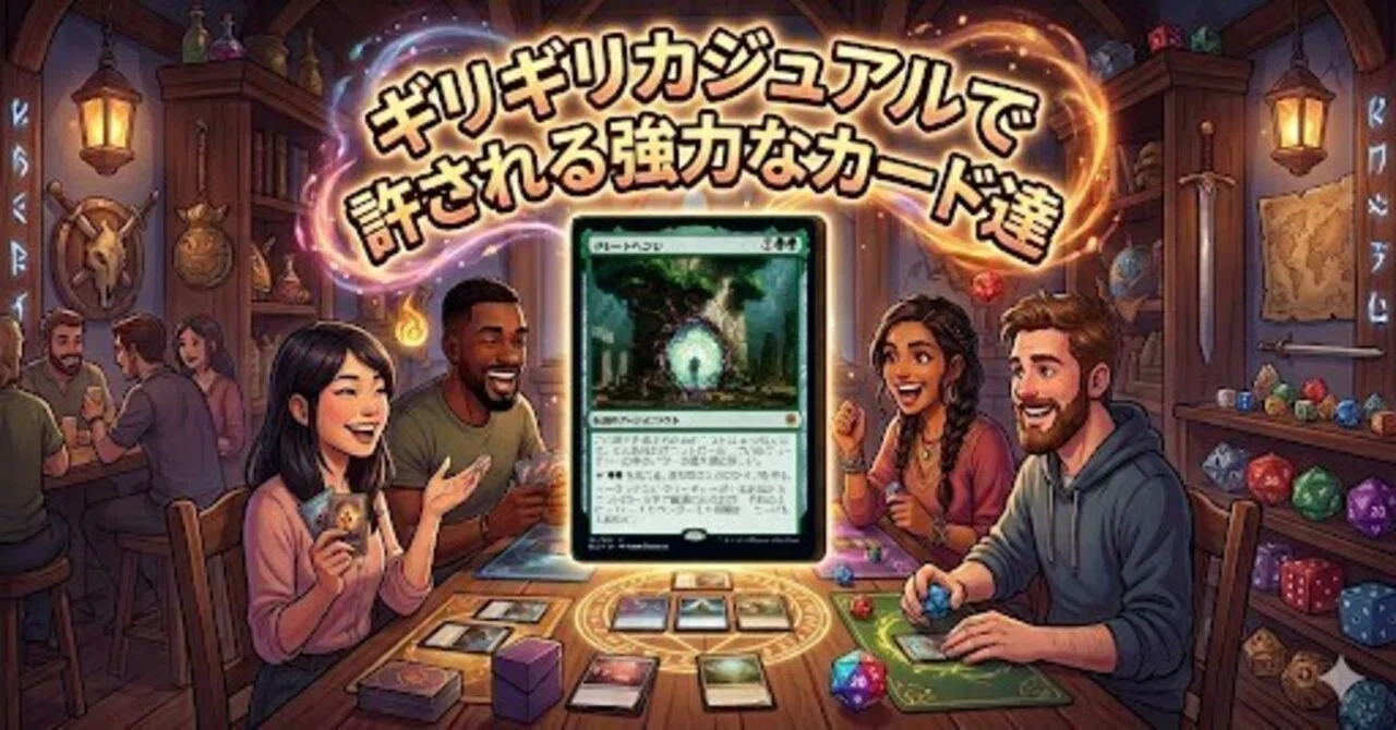MtG】カジュアルでギリギリ許されるカード⑪【コマンダー】｜めるじ
