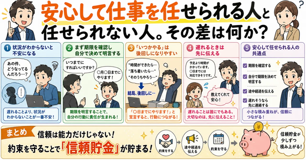 仕事 任せ られ ない 人