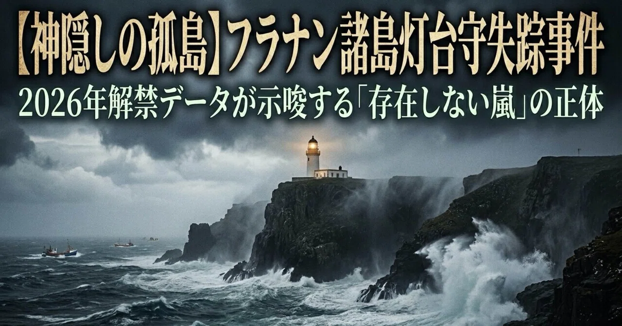 [The Island of Disappearances] The Flannan Isles Lighthouse Keeper ...
