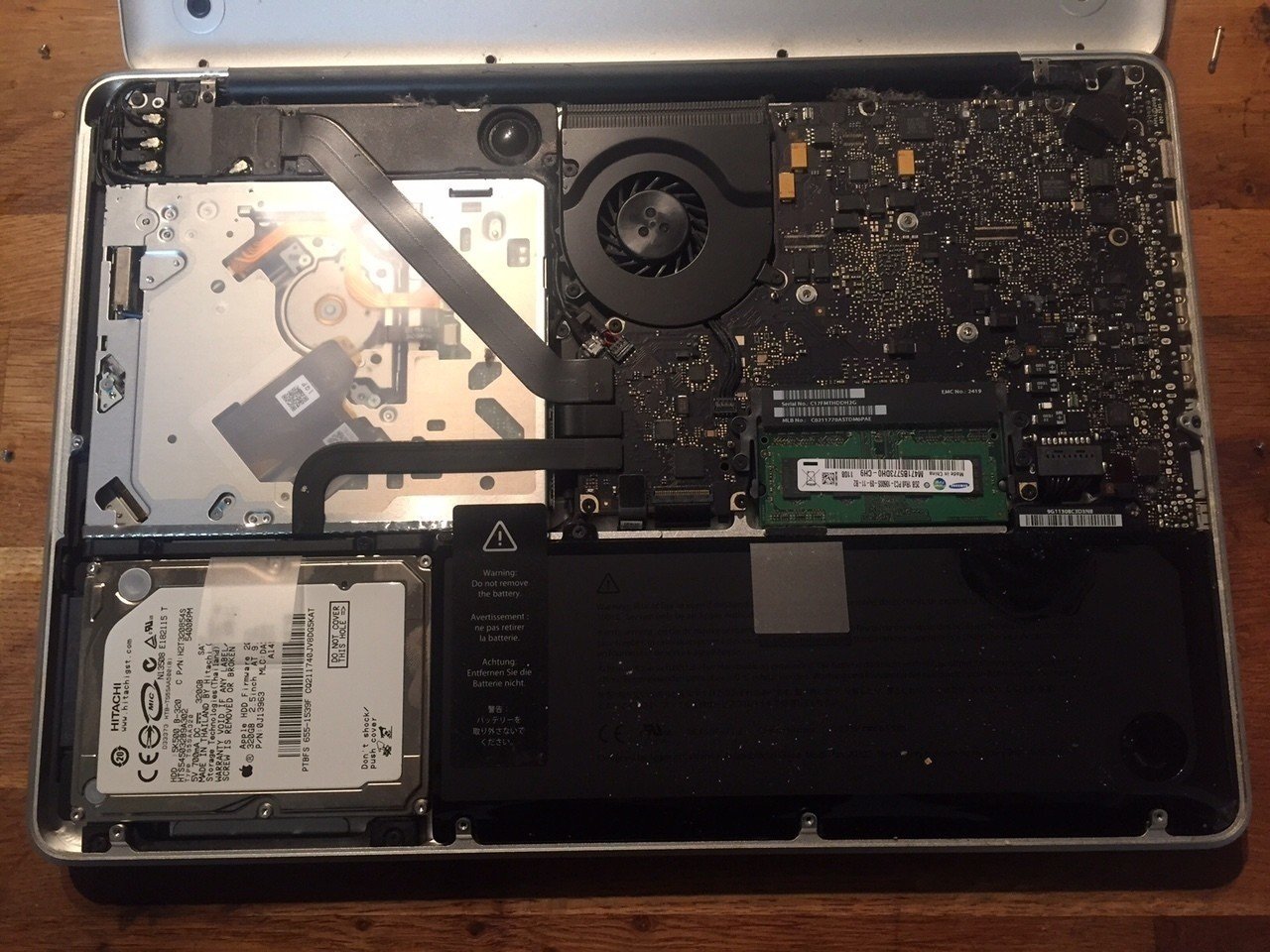 不死鳥のごとく】MacBookPro early 2011のメモリ増設(4GB→16GB)編 