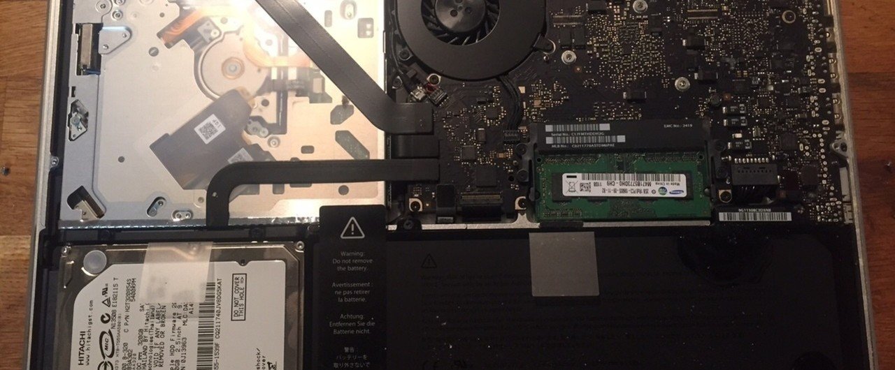 【美品】Macbook Pro 15インチ 2011 メモリ16GB SSD換装