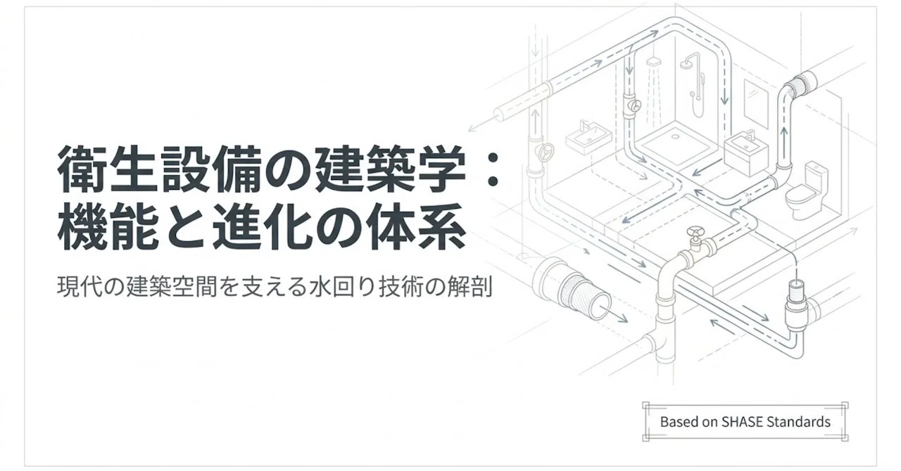 衛生設備の建築学：機能と進化の体系に関する技術解説レポート｜Hideki-yq