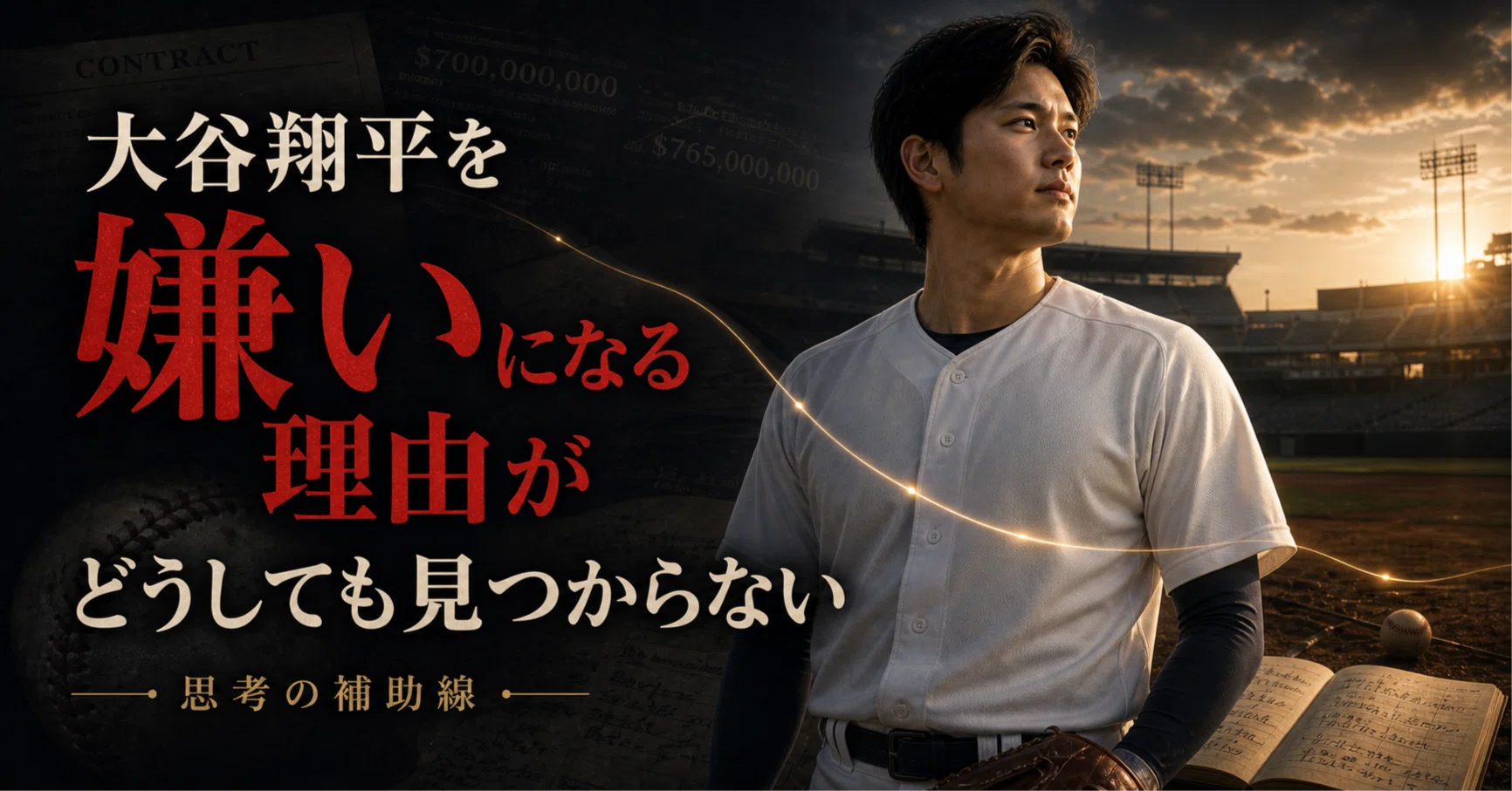大谷 翔平 嫌い