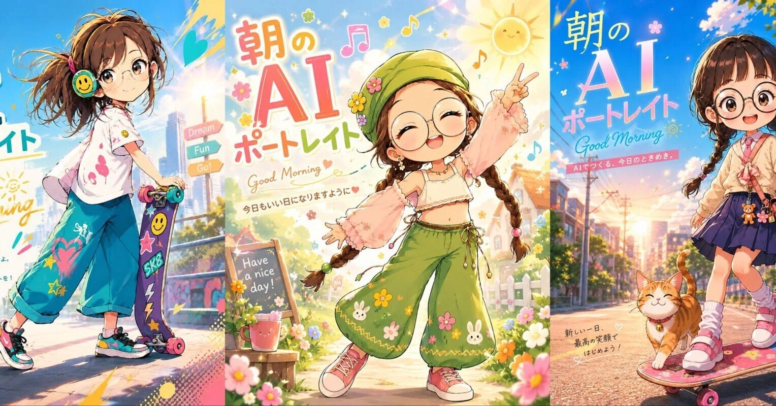 絵画　「そーゆーことじゃない」 たった一枚のラフ絵から、朝の物語が動き出す｜Yasu_aiart (Yasuhiro