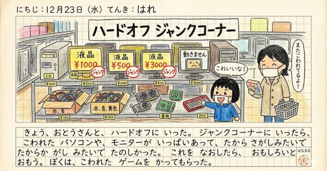 今月のジャンク品購入日記｜ねりうに