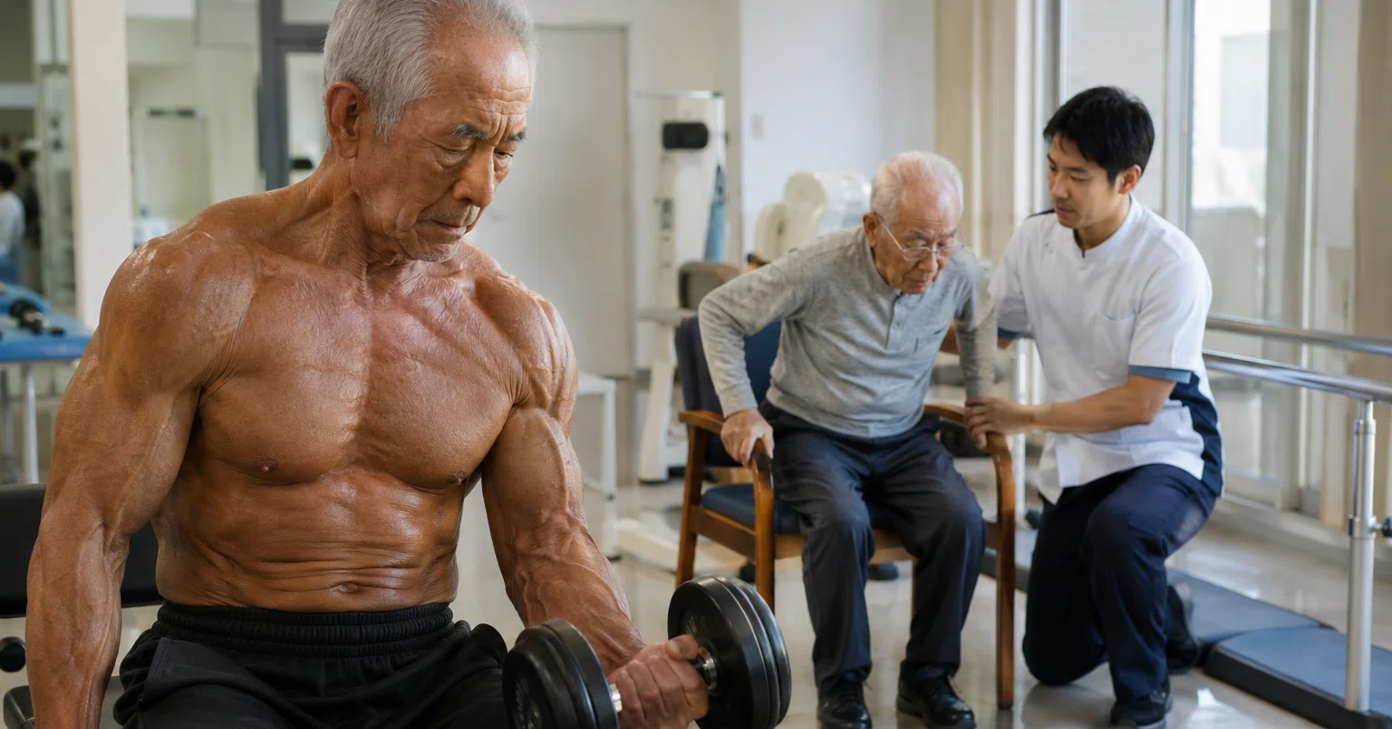 高齢者の筋肉は増えるのか〜90歳でも筋トレは効くという話〜｜とある