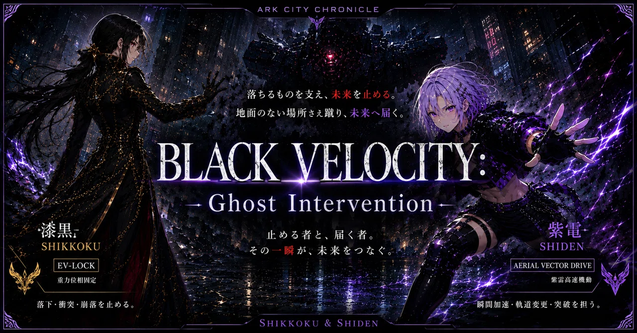 BLACK VELOCITY: Ghost Intervention