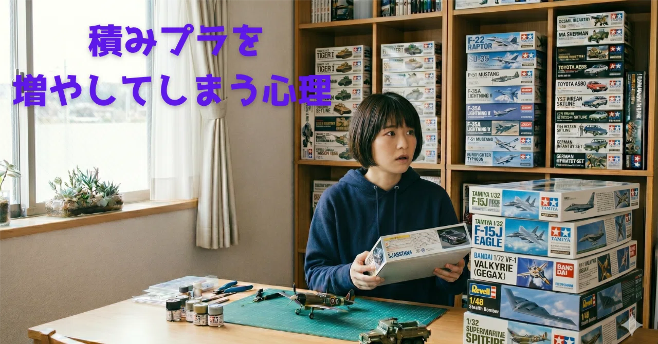 積みプラを増やしてしまう心理｜サトタツの雑記