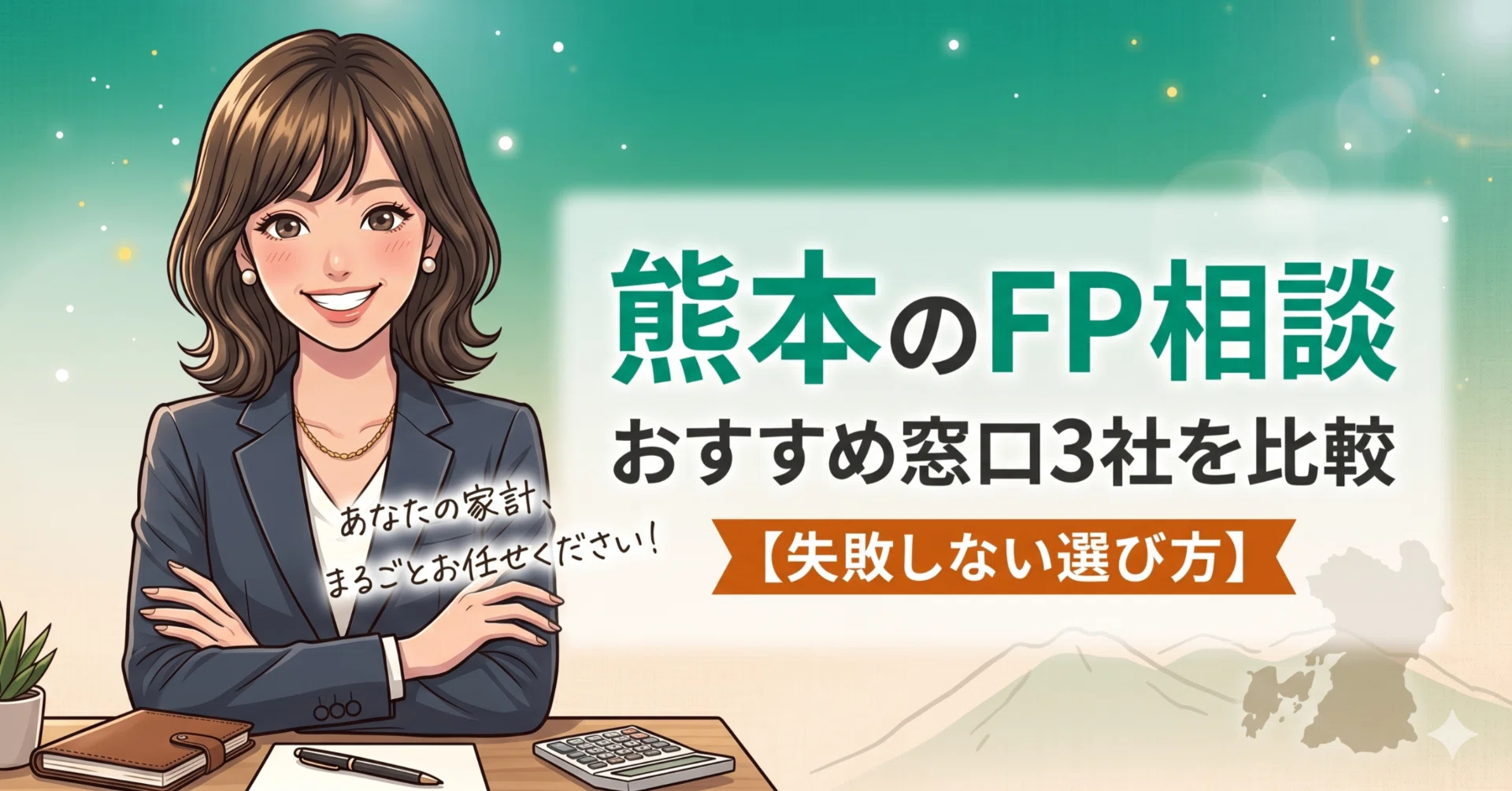 熊本でFP相談するならどこがいい？目的別におすすめ窓口3社を比較