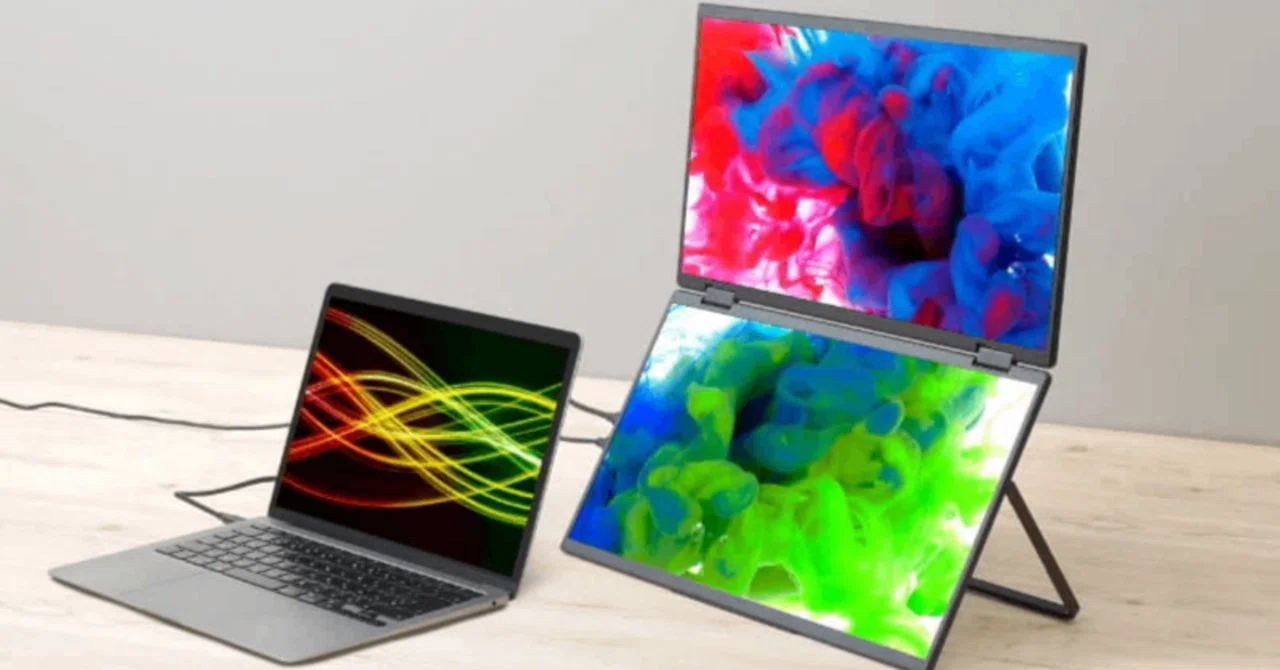 A Thorough Review of Thanko's '15.6-inch Dual-Screen Vertical Extension ...