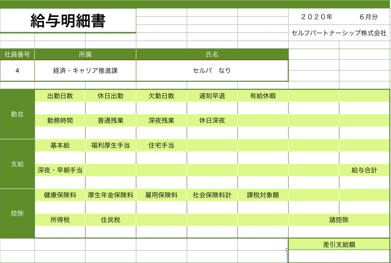 最低限のお金管理 超初級編 セルフパートナーシップbook Note