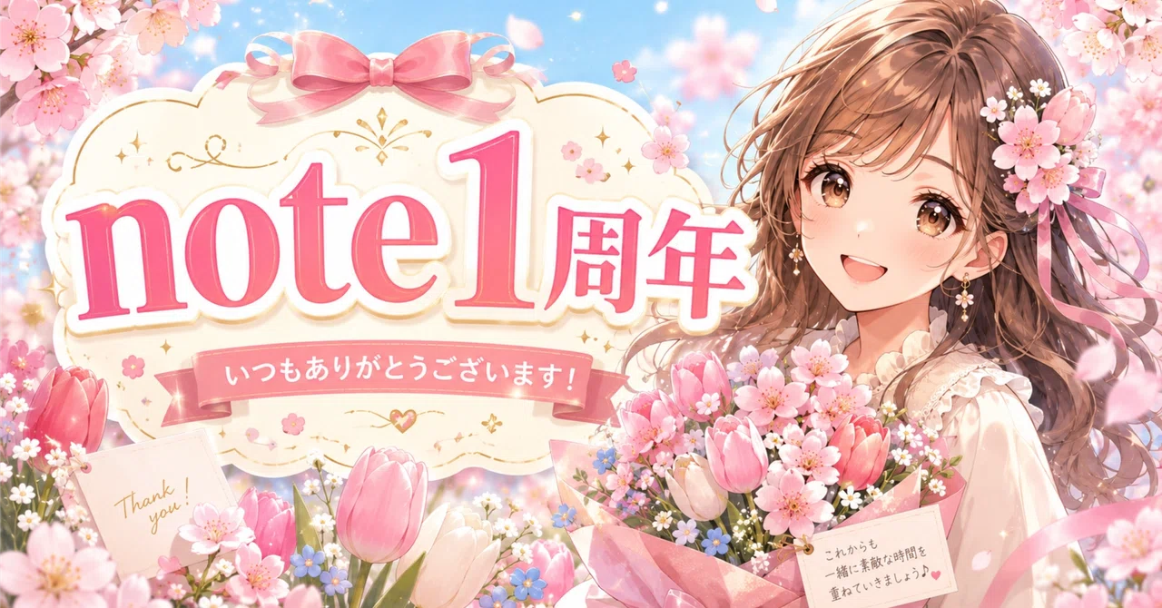 One Year Since I Started Writing on note｜中村好宏 🌵よしくん。～そっちの目線で考える係。～ﾉｳﾅｲ ...