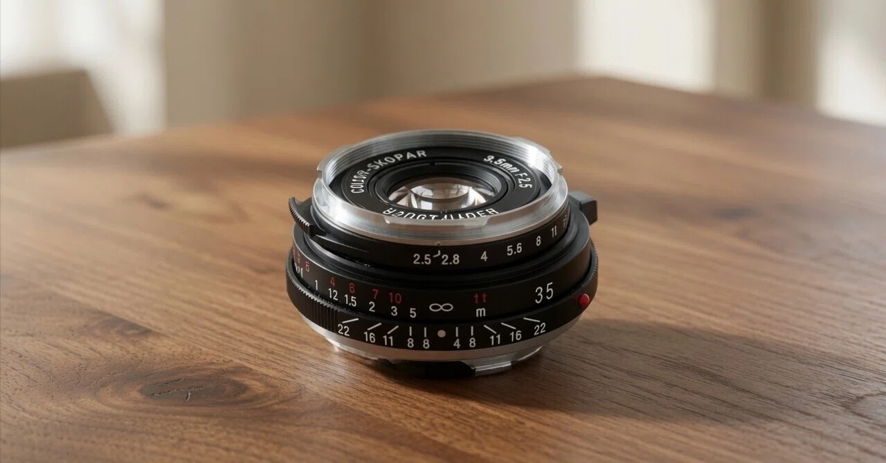 COLOR-SKOPAR 35mm F2.5 単焦点レンズ Voigtlander COLOR-SKOPAR 35mm F2.5 PIIは、MFレンズ入門にして完成度