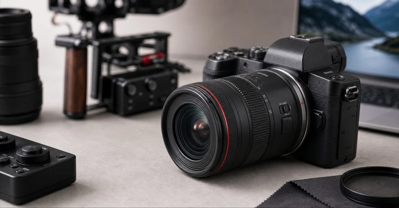 Canon RF20-50mm F4 L IS USM PZレビュー・口コミ評判と特徴 約420gの