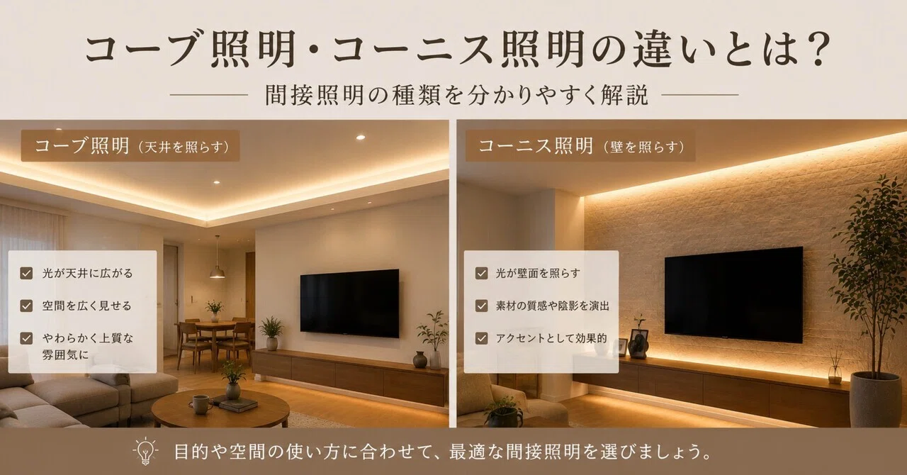 コーブ 照明 と は