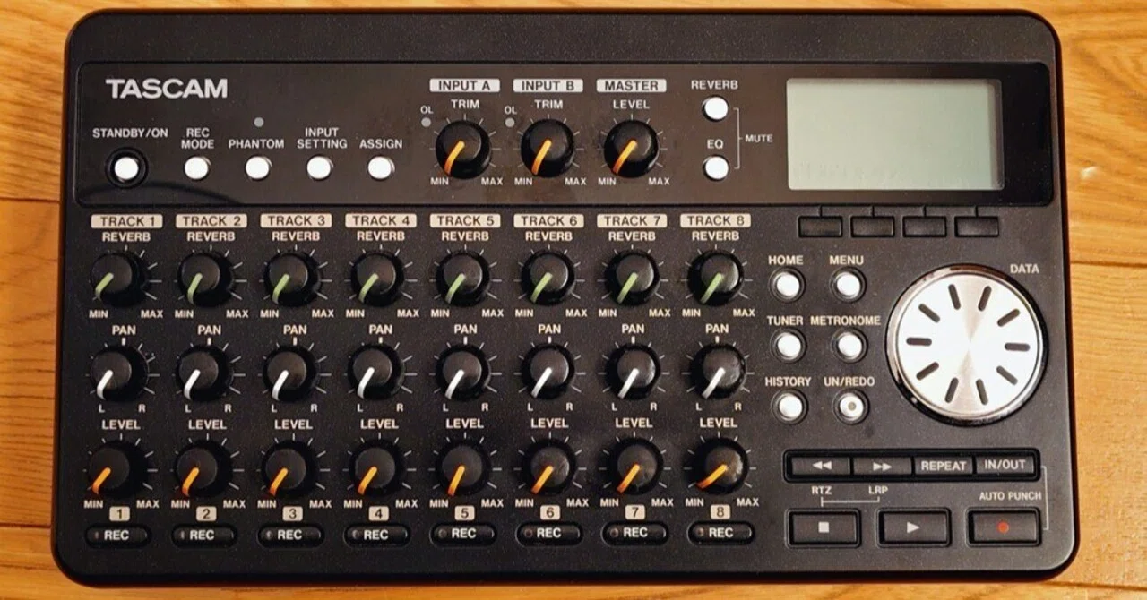 TASCAM DP-008 8-Track Digital Pocketstudio(2011～2013年製)｜DUNE