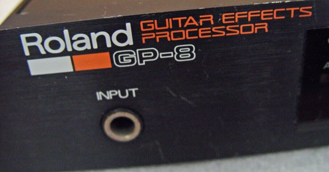 Roland GP-8 FC-100 セット MIDIギタープロセッサー 名機 過去の愛器：Roland GP-8/FC-100(1987年製)｜DUNE