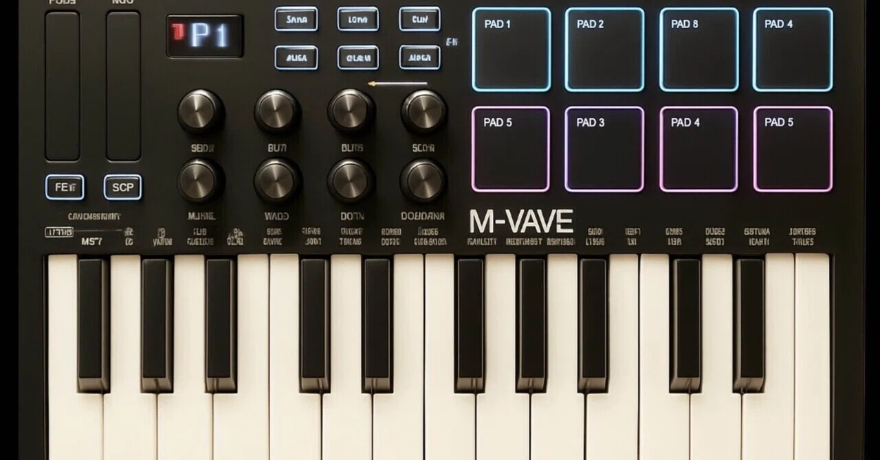 備忘録】M-VAVE SMK-25取扱説明書（和訳:白のすけ）｜白のすけ