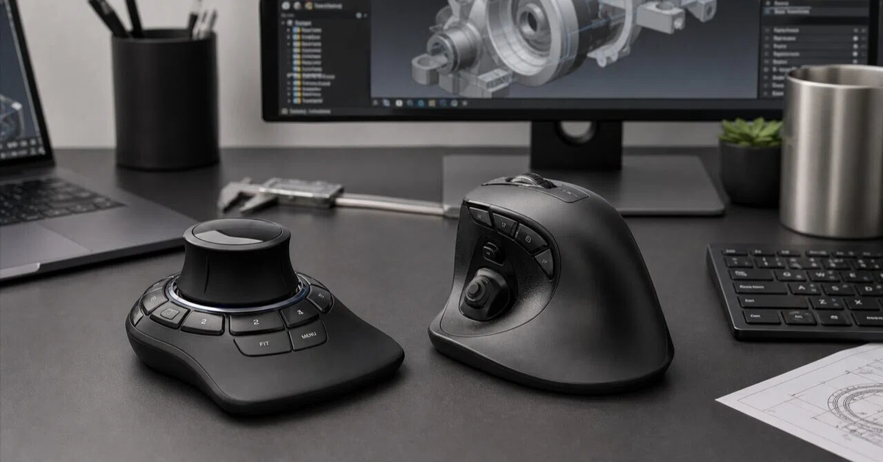 3Dconnexionマウスのおすすめ6選 口コミ評判 CAD・3DCGの作業効率を