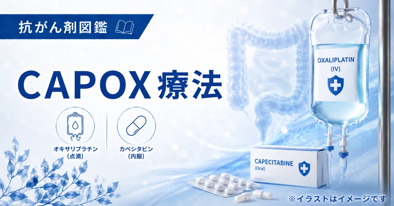 【大腸がん・胃がん】CAPOX療法について｜抗がん剤図鑑｜Cancer Drug Dictionary
