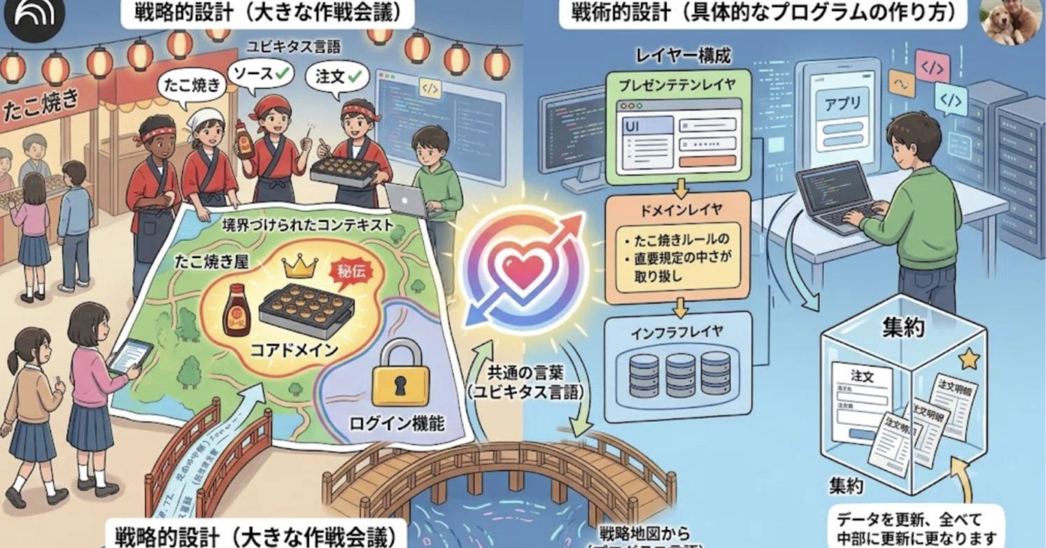 中学生でもわかるように解説して「ドメイン駆動設計（DDD：Domain 