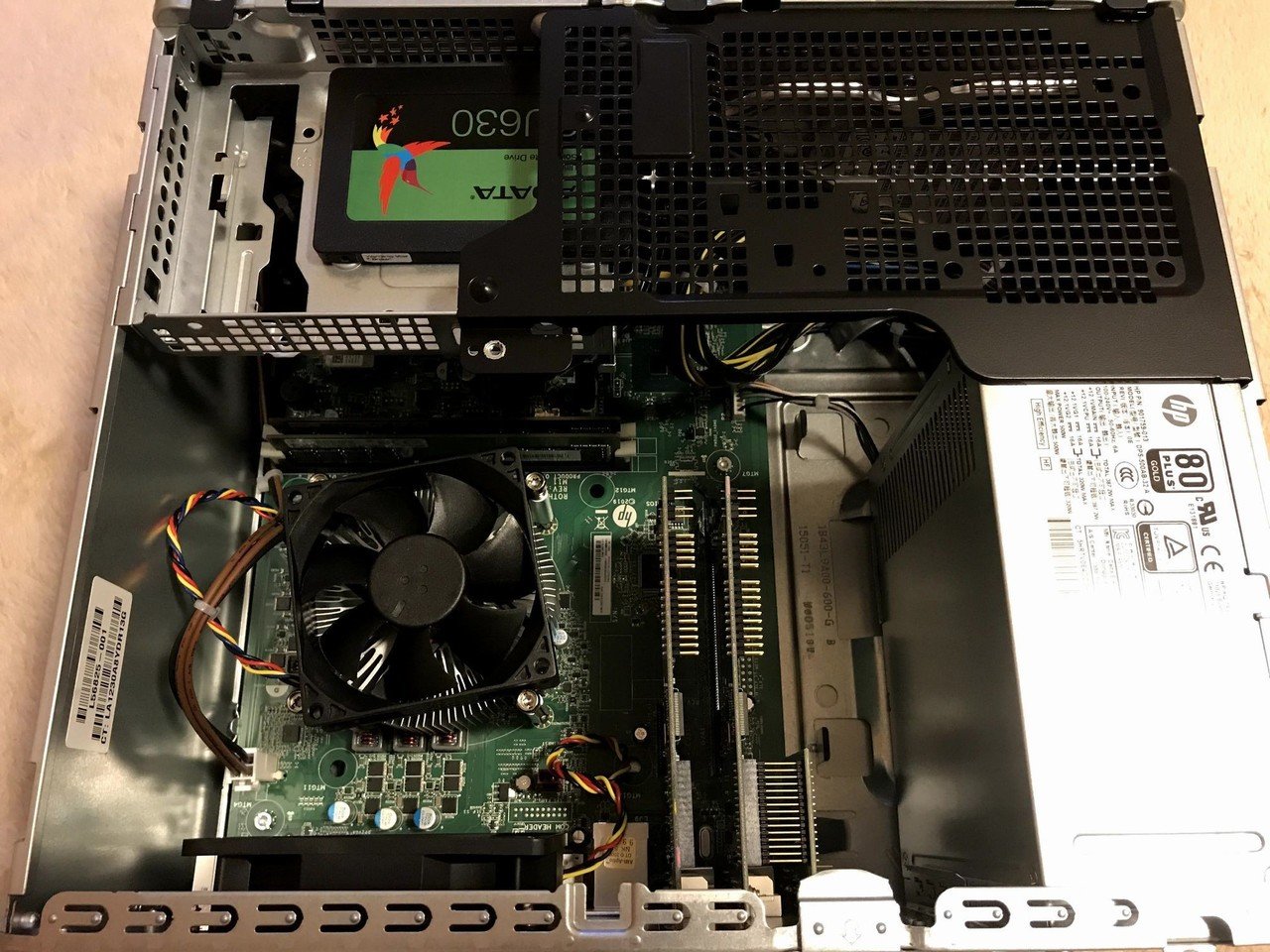 HP Pavilion Gaming Desktop TG01-0720jp を開けてみた|T884 HP Pavilion Gaming Desktop TG01-0720jp を開けてみた|T884