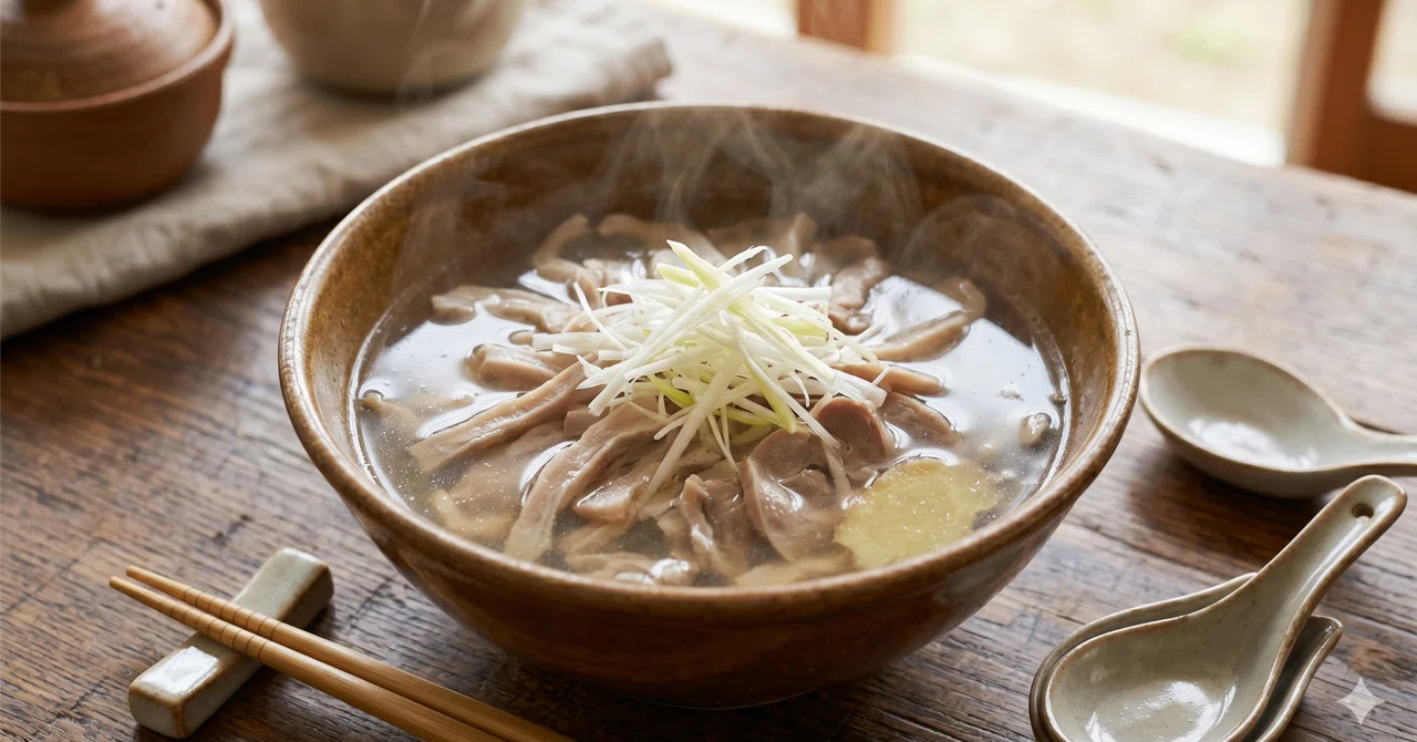 Sh-027: Tuan Shuang Cui | Pork Stomach and Loin Soup｜甘口男Higene