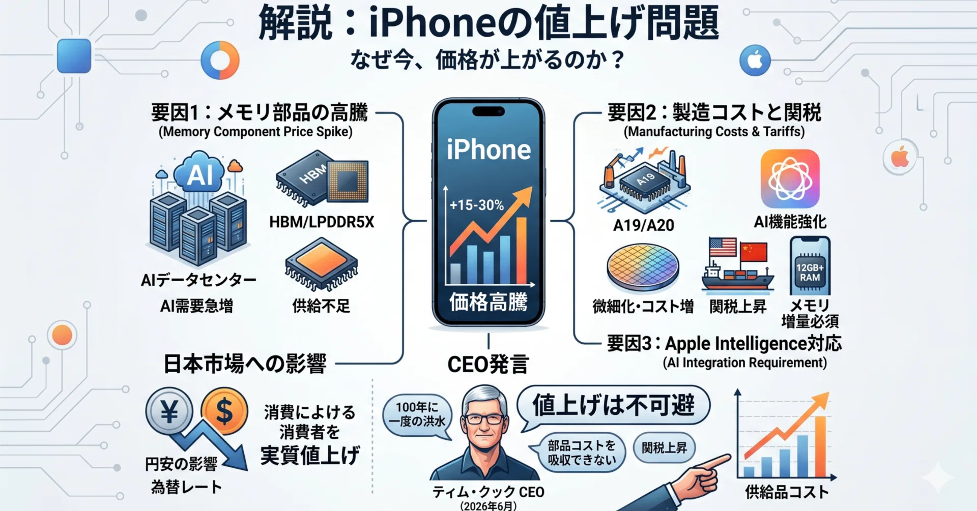 値上げが確定しているiPhone。今買い時か。｜たくお