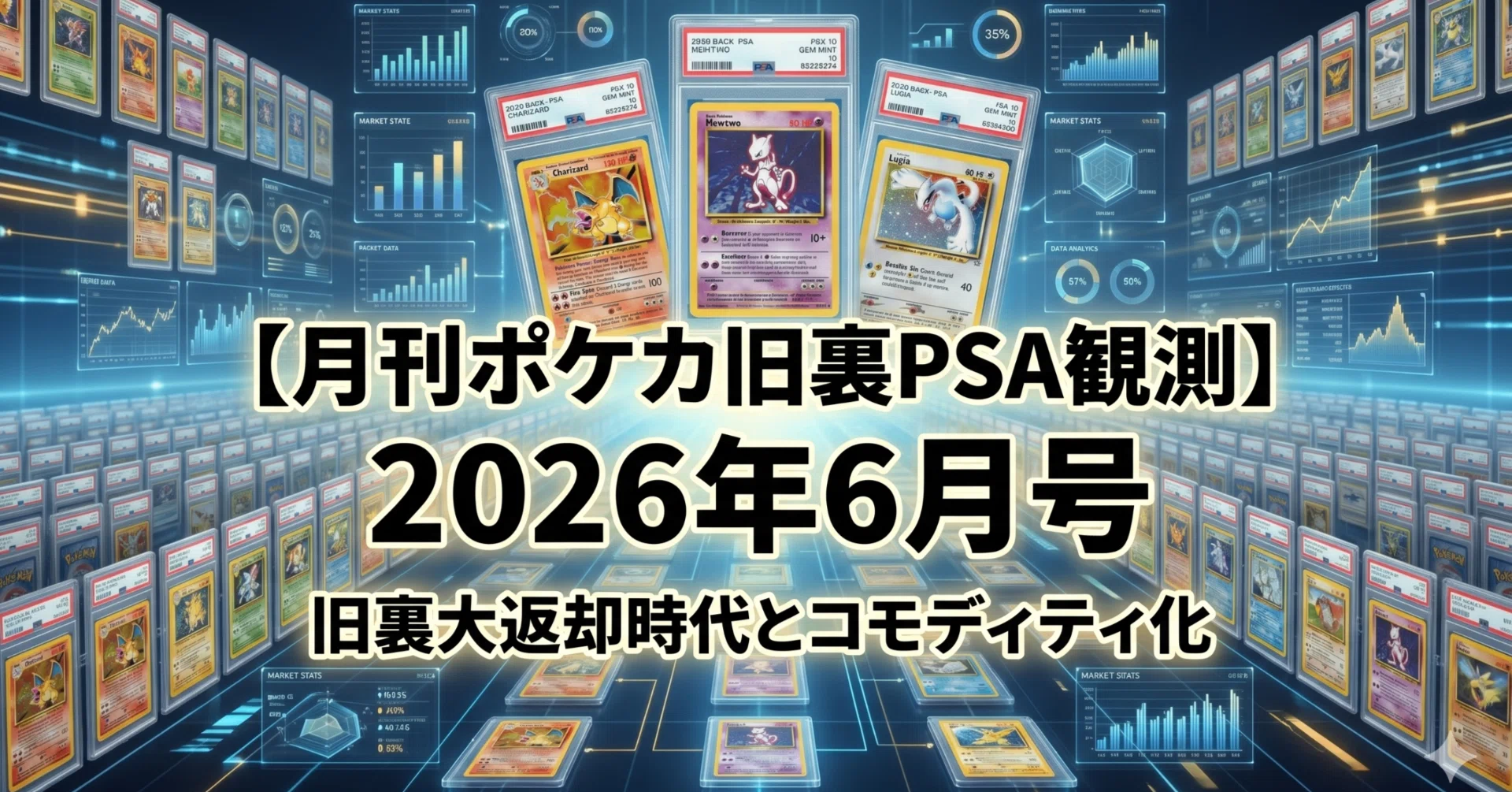 月刊ポケカ旧裏PSA観測】2026年6月号：旧裏大返却時代とコモディティ化