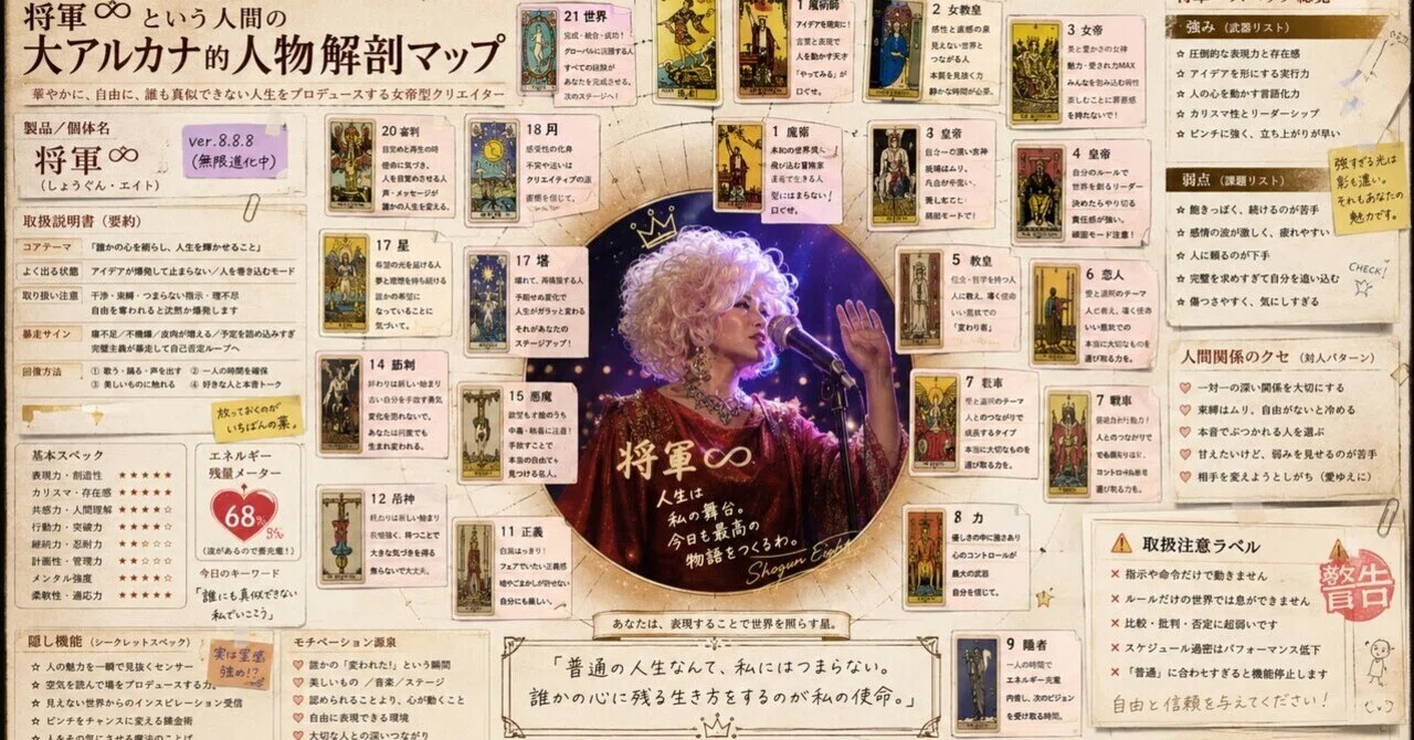I asked Chappy to read me using the Major Arcana｜暁の明星∞将軍∞つまりは金星で有ルིྀ