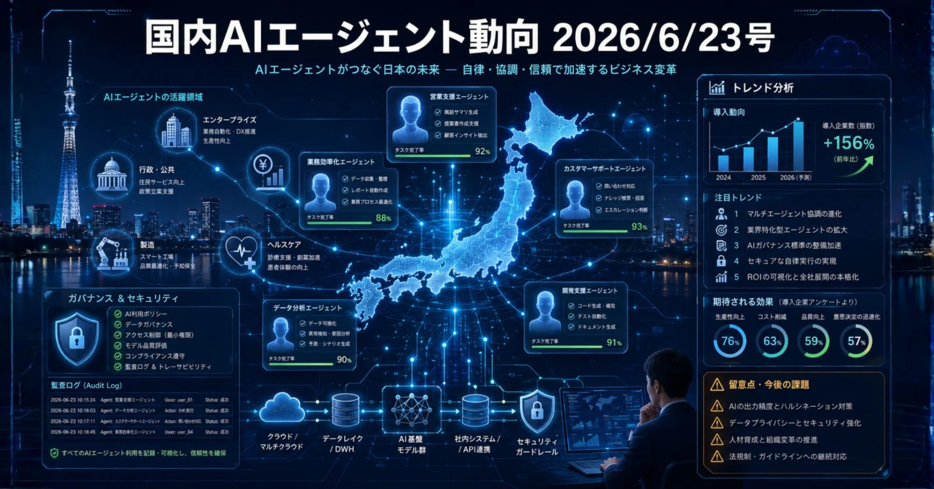国内AIエージェント動向(2026/6/23号)｜Yasuhito Morimoto