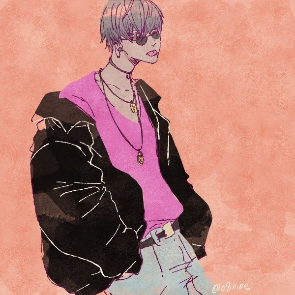イラスト ジェンダーレス男女 オオハチ Note