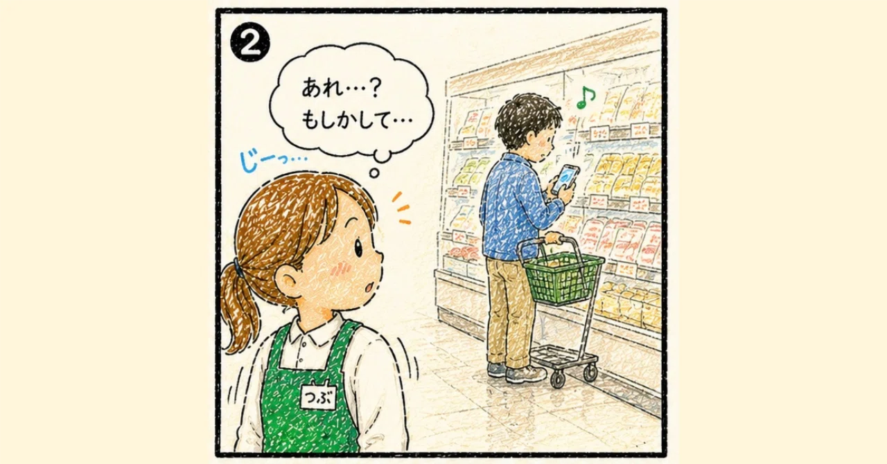 つぶのスーパー日記 12｜スーパーでは、電気は売ってません｜つぶ｜心 