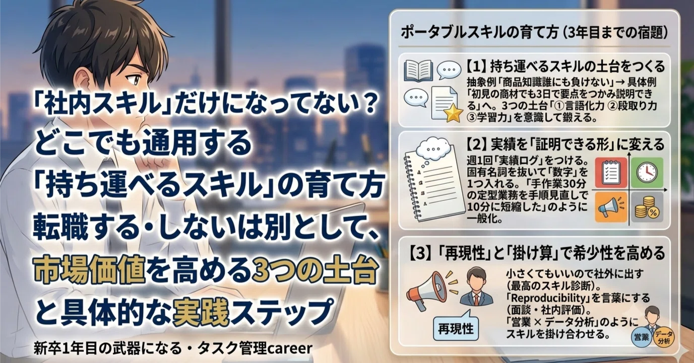 041 [Career & Skill Development] The scariest thing is 'only being