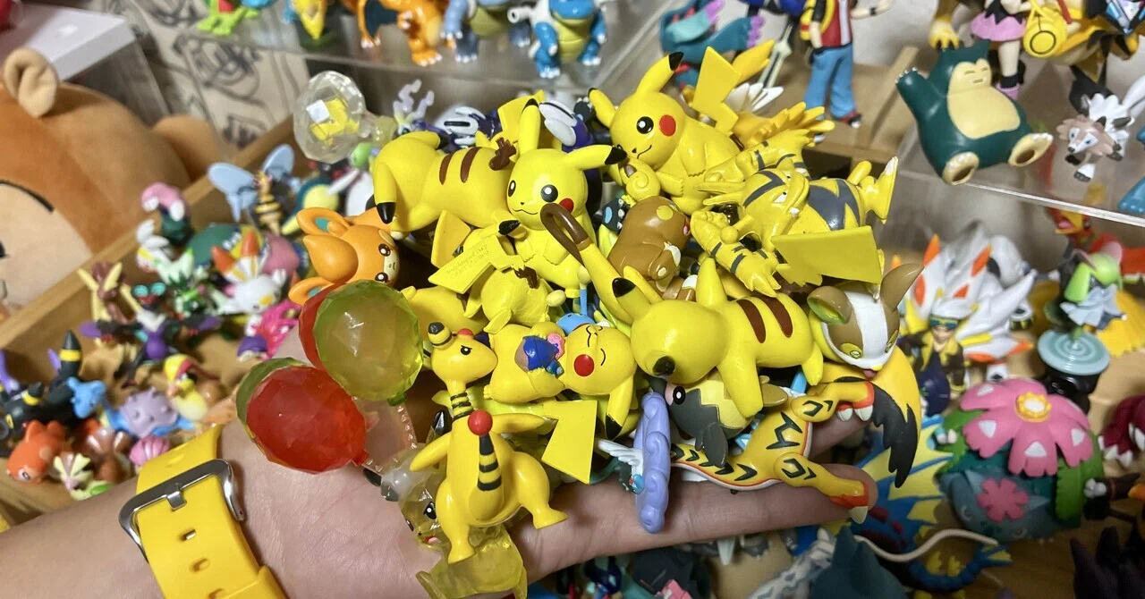 我が家のでんきタイプをまとめて紹介します【ポケモンフィギュア