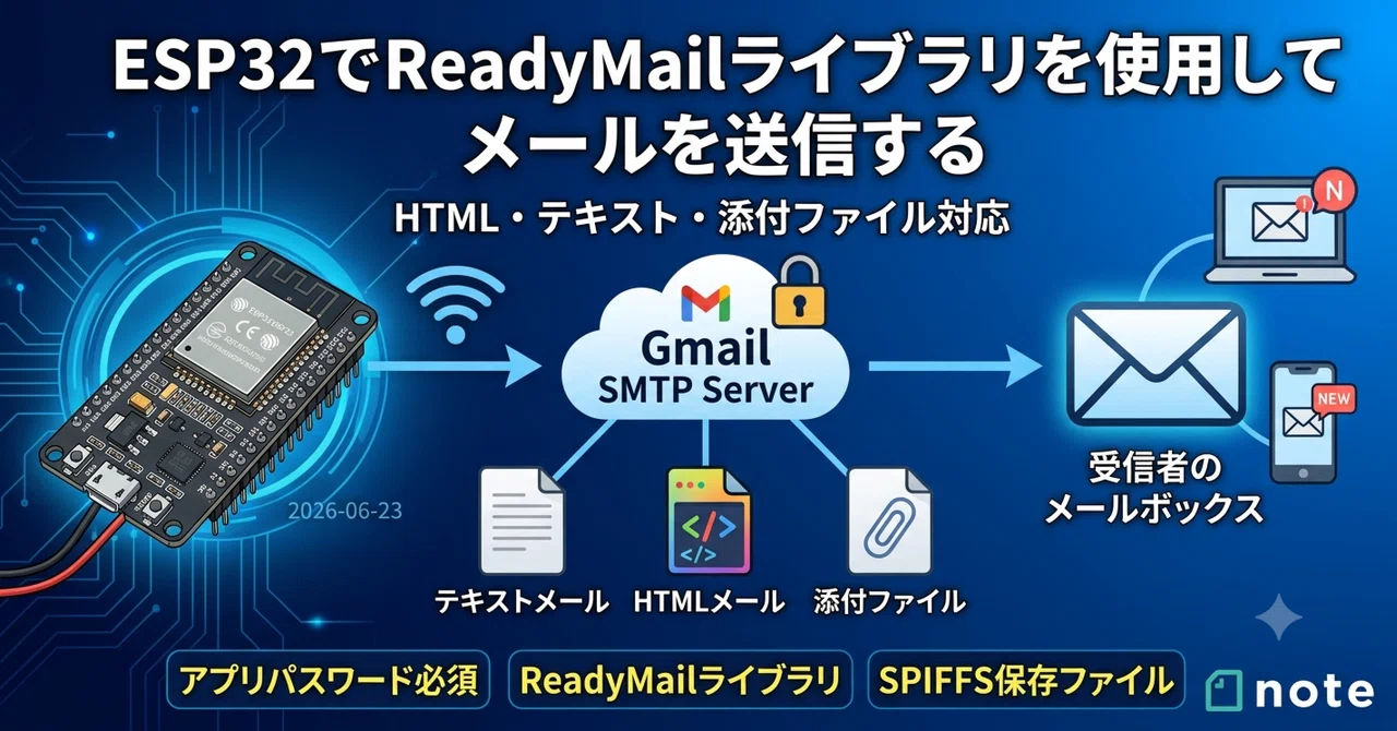 Sending Emails with the ReadyMail Library on ESP32: HTML, Text, and ...