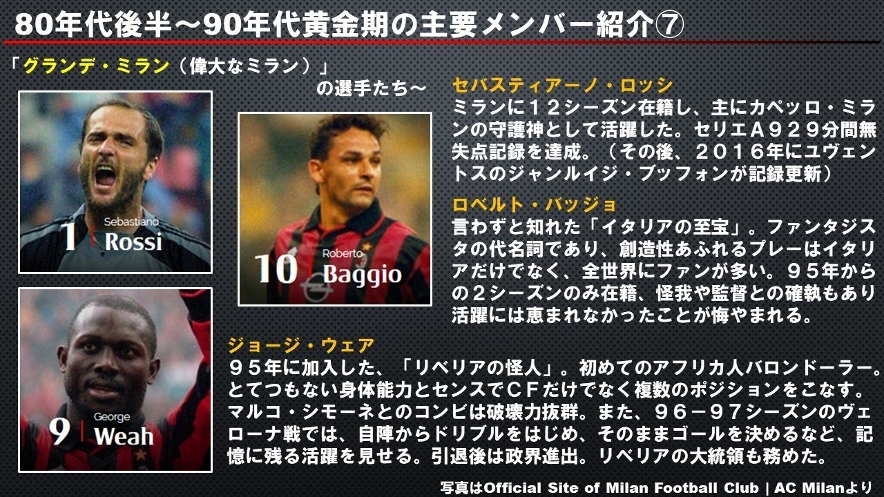 Acミラン91 96年まとめ サッキやカペッロのミランを支えた名選手たちを一挙に紹介 ミラン黄金期 ドドン小西 Note Acミラン91 96年まとめ サッキやカペッロのミランを支えた名選手たちを一挙に紹介 ミラン黄金期 ドドン小西 Note