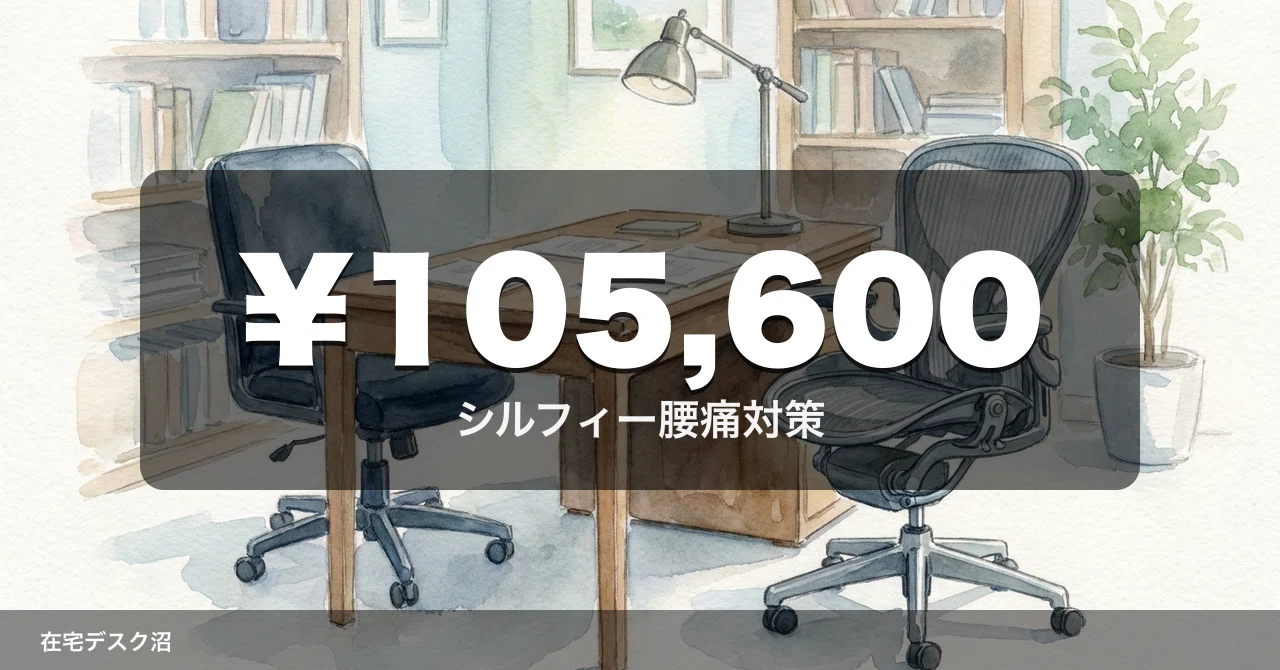 オカムラ シルフィー vs バロン、在宅ワーカーが腰痛対策で選ぶなら 