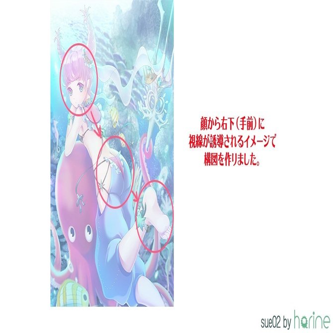 ターゲットを意識した顔を描こう Sue02 Note