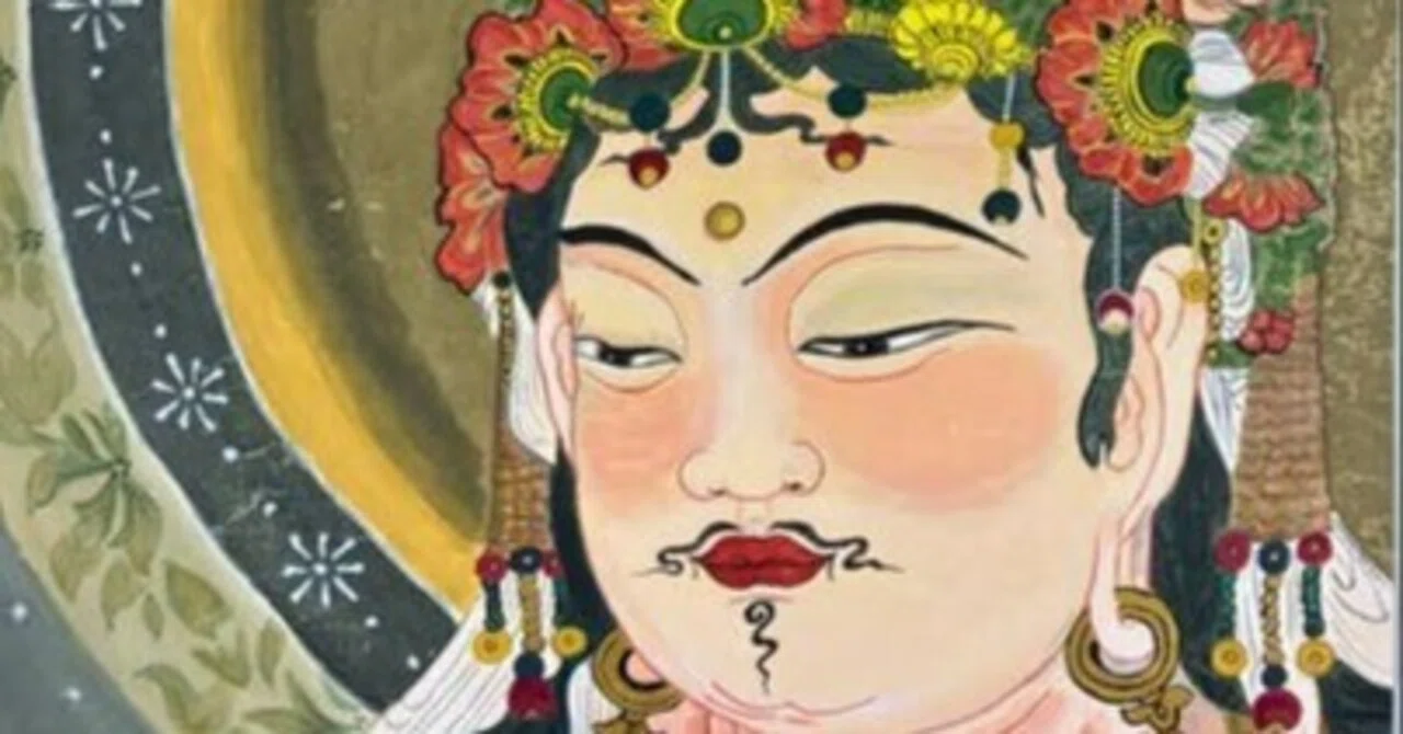それぞれの作品に個性が現れる 【大阪西区民センター仏画教室】 Each