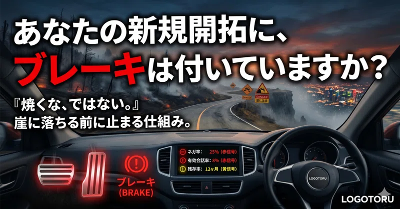 新規開拓は、焼畑か。