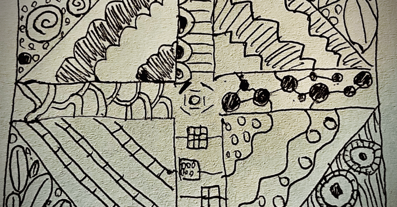 Zentangle よしの海 Note Zentangle よしの海 Note